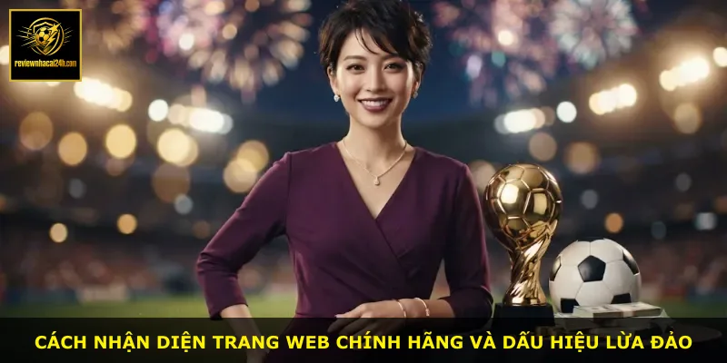 Cách nhận diện trang web chính hãng và dấu hiệu lừa đảo
