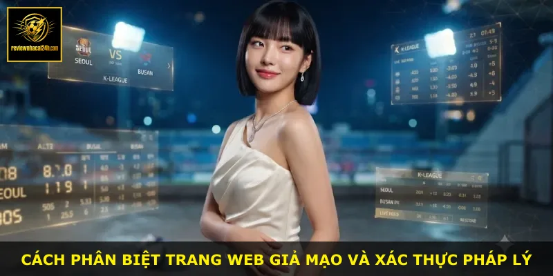 Cách phân biệt trang web giả mạo và xác thực pháp lý