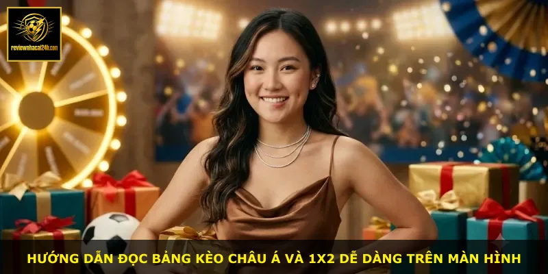 Hướng dẫn đọc bảng kèo châu Á và 1X2 dễ dàng trên màn hình