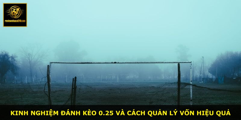 Kinh nghiệm đánh kèo 0.25 và cách quản lý vốn hiệu quả