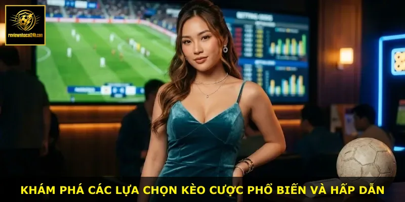 Khám phá các lựa chọn kèo cược phổ biến và hấp dẫn