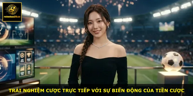 Trải nghiệm cược trực tiếp với sự biến động của tiền cược